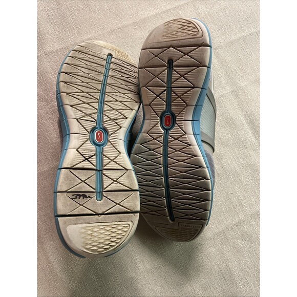 Women’s Nike Free XT Everyday size 6.5 gray white and teal Fly wire density foam - Picture 7 of 10